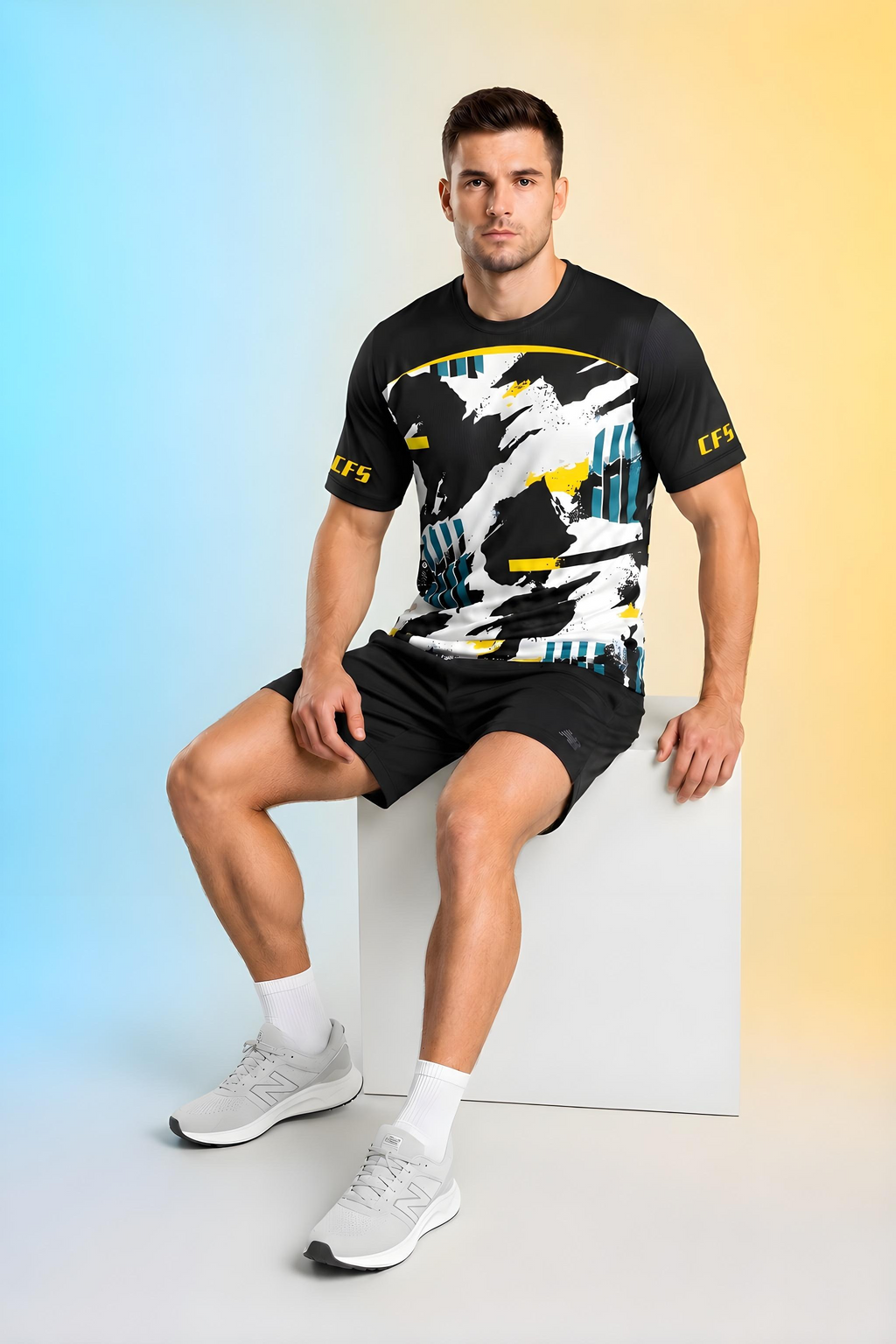 Customfit Active Dryfit T-Shirt (CFS311)