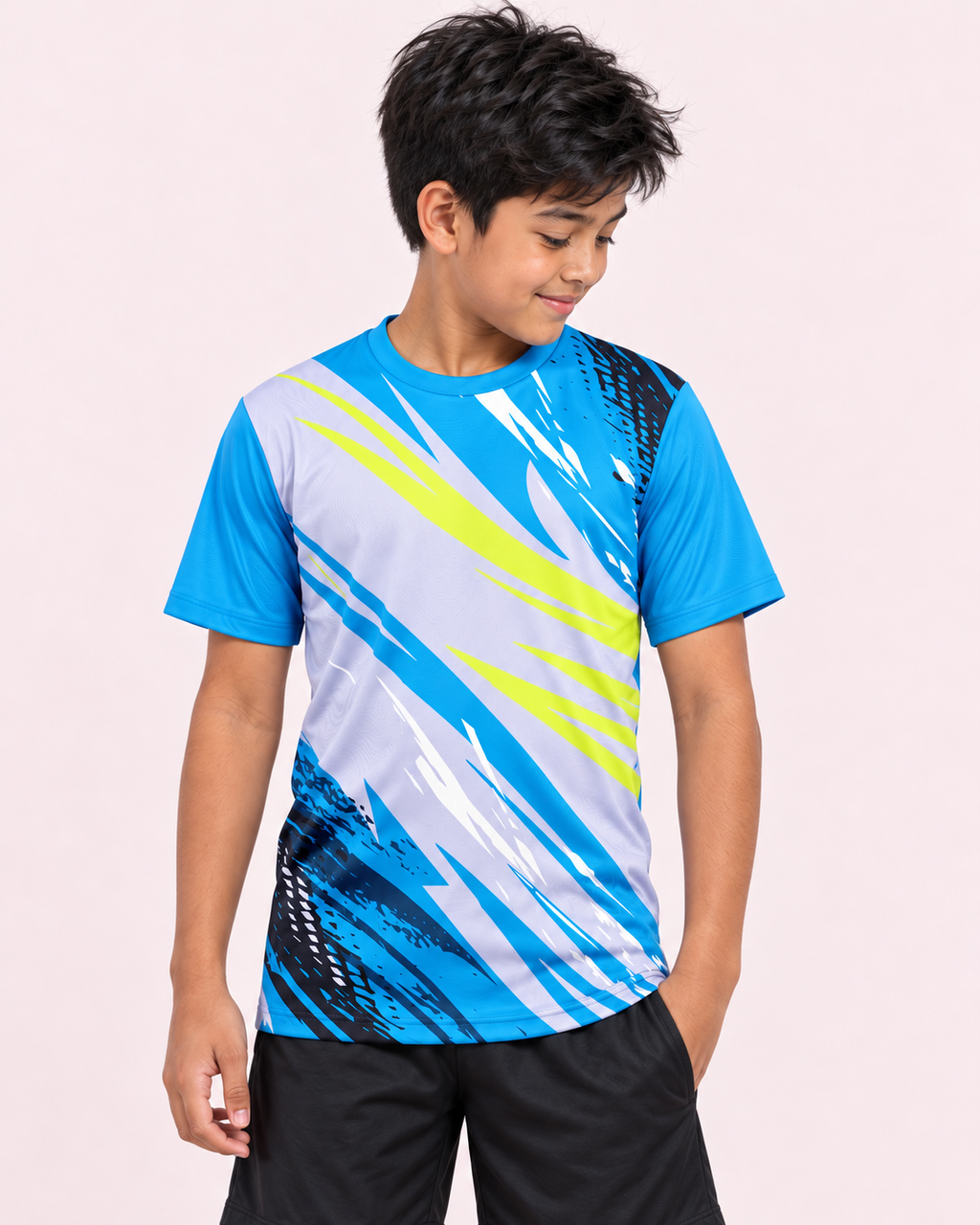 Customfit Active Dryfit T-Shirt for Kids (CFS555KD)
