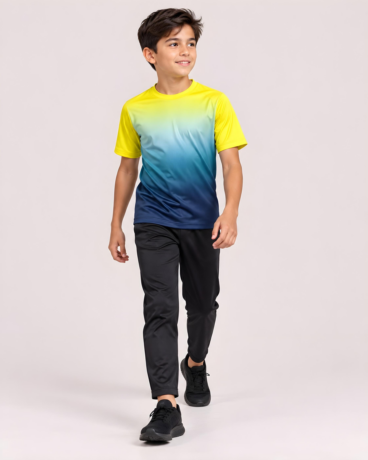 Customfit Active Dryfit Running T-Shirt for Kids (CFS333KD)