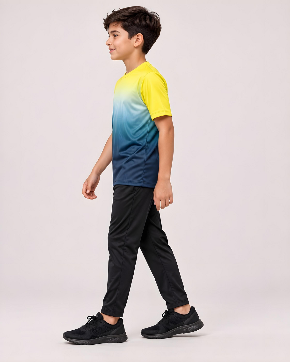 Customfit Active Dryfit Running T-Shirt for Kids (CFS333KD)